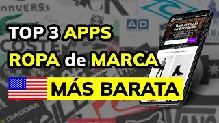 🥇 Las 3 mejores APPS para Comprar Ropa de Marca Barata en EEUU
