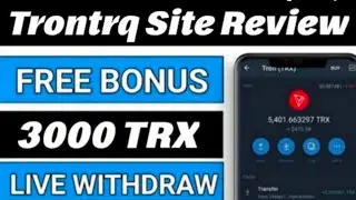 Trontrq.com | Best Tron Mining Site | Live Payment Proof