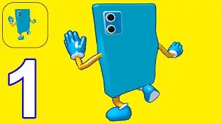 Phone Run 3D - Gameplay Walkthrough Part 1 Level 1 - 8 (Android, iOS)