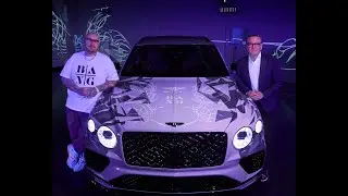 Bentley Collaboration with Celebratory Tattoo Artist Keith &ldquo;Bang Bang&rdquo; McCurdy
