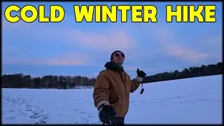 Cold Winter Hiking in Mid January