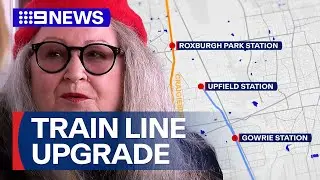 Victorian government under pressure to upgrade Melbourne train line | 9 News Australia