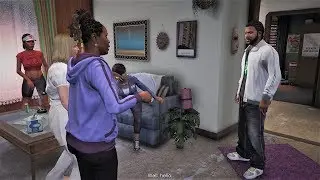 GTA 5 - What Happens If You Go Back To Franklin's Old House After He Moves Out?!?!