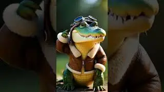 From Cute Rabbit to Giant Tun Tun Saur Transformation! 🐇➡🐊🦖 #Shorts
