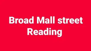 Broad Street Mall Reading