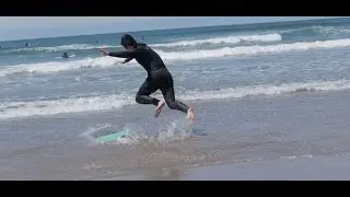 Surfing Cold Ass Water