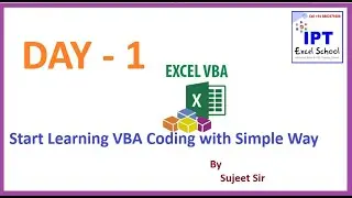 Start Learning VBA Macros with Sujeet Sir