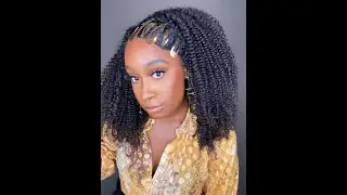 Kinkistry : Flawless U-Part Wig install