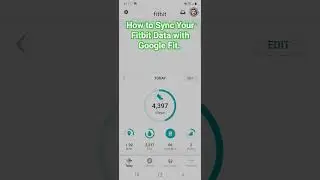 How to Sync Your Fitbit and Google Fit Data Easy! How to review data access. #fitbit #google #iot