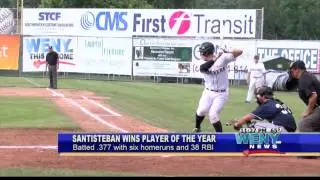 Elmira Pioneer Christian Santisteban Named League Player of the Year