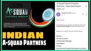 List Of Indian A-Squad Partners - New State Mobile 🇮🇳