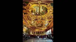 World History-Doge&rsquo;s Palace. Venice,Italy. Established in 1340.
