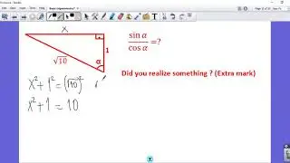 Right triangle trigonometry | Live with zoom conference