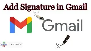 How To Add Signature in gmail | Gmail Signature Settings