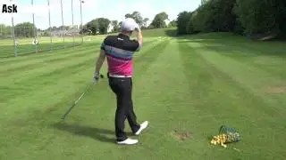 Closed Stance Club Path Golf Drill