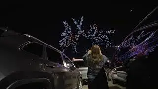 Angels We Have Heard On High - TINASHE Xmas Drone Show
