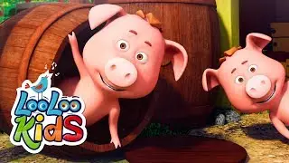 This Little Piggy  - S1EP65 THE BEST Songs for Children  | LooLoo Kids Songs for Kids