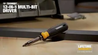 TOUGHBUILT 12-in-1 Multi-Bit Driver - TB-H5-M-40