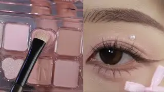 그녀의 화장은 시작되었다...