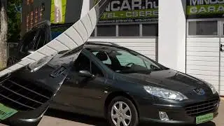 PEUGEOT 407 SW 2.0 HDi Premium Pack Gris Manitoba Met. +Eredeti Magyar Aut&oacute; +Panor&aacute;ma +2X-s GARANCIA