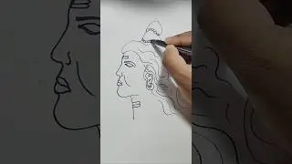 Easy Shivji  Drawing 🙏🚩 Mahadev 🌼@Art_works_of_Rupom #art #drawing