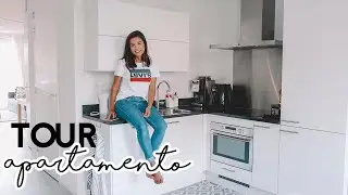 TOUR PELO APARTAMENTO: cozinha, sala, banheiro e home-office! | Vanessa Lino