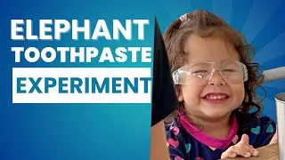ELEPHANT TOOTHPASTE Experiment! 🧪🐘 Fun & SAFE Science for Kids | That Gonzo Life