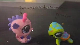 Toby Burns the water (lps meme)