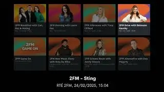 RTÉ 2FM - Rebrand Launch (Drive with Doireann Garrihy) - February 24, 2025