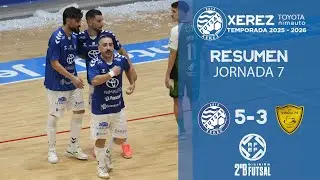 SEGUNDA DIVISIÓN B GRUPO V J.7 | Resumen del Xerez Toyota Niamuto 5-3 CD Virgili Cádiz