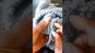 How to weave in ends in Knitting