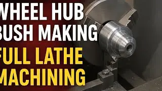&ldquo;Motorcycle Wheel Hub Machining &ndash; Live on Lathe Machine&rdquo;sultan engineering 