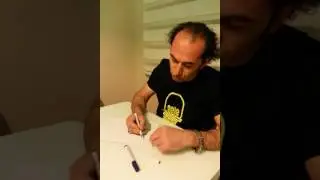 Kaligrafi ders 2 temel cizgi çalışması
