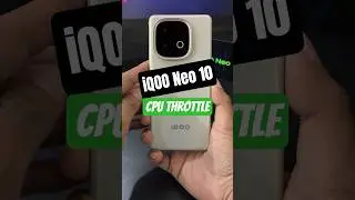 iQOO Neo 10 CPU Throttle Test 🔥