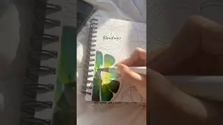 Lime art process. #art #artprocess #lime #satisfying #alcoholmarkers #ohuhumarkers