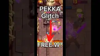 Pekka GLITCH CHANGES the Game! #pekka #clashroyale #glitch