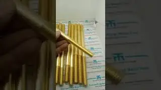 Brass#LV#Rod#Stem#M12x205#250AMP#Manufacturer#Stockiest#TFMT#Jamnagar#Gujarat#INDIA