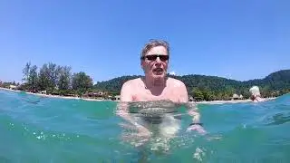 Koh Lanta , Klong Dao Beach , Golden Bay Cottage resort.  12. maaliskuuta 2020