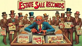 Estate Sale Blues, Surf, Novelty, Doo-Wop, & R&B 45 & LP Vinyl Record Finds