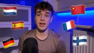 ASMR In YOUR Language ~hand movements, whispering