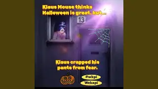 Klaus Mouse crapped his pants from fear