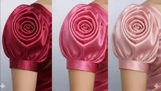 Beautiful Blouse Sleeve Cutting & Stitching |Sleeves design cutting and stitching | baju ke design 