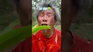 The homeless old man was bullied by bad boys_the poor man ate bread for the first time @MrBeast