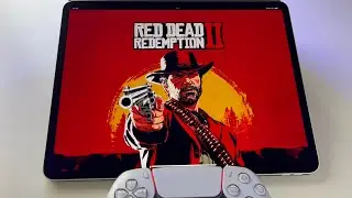Red Dead Redemption 2 on iPad Pro via Stadia cloud games