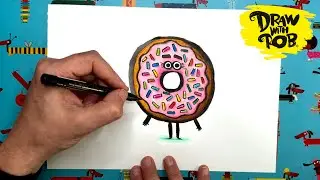 #DrawWithRob 156 Doughnut