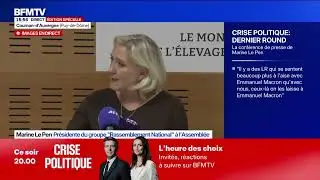 Marine Le Pen : 10 milliards a l'UE, 