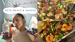 VSG | Gastric Bypass Surgery | TASTY KETO FRIENDLY MEAL IDEAS + SNACKS + BEVERAGES + RECIPES!!!