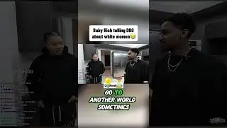 Baby Rich tells DDG about white women😂 #ddg #shorts