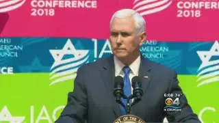 Pence Brings Down The House At Convention Of The Israeli-American Council