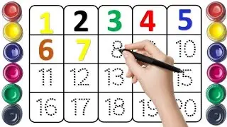 Becho ki counting 1 - 20, 1 - 20 english counting. kids counting, counting for beginner 1234, ginti